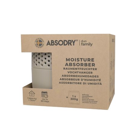 Absodry Duo Family Bag 3 Series Nougat